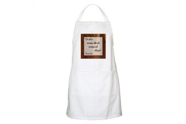 ROMANS 12:21 Religion Apron by CafePress