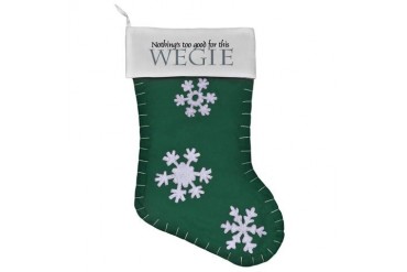 WEGIE Baby Customized Felt Christmas Stocking by CafePress