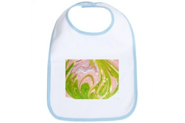 Seaweed Art Bib by CafePress