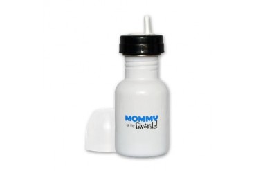 MommyismyFavorite.jpg Funny Sippy Cup by CafePress