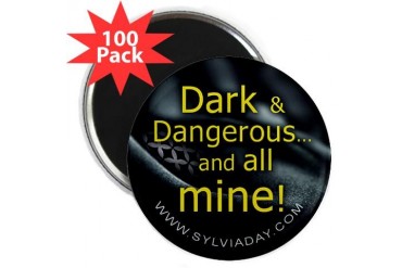Dark Dangerous Book 2.25 Magnet 100 pack by CafePress