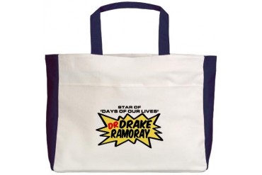 'Dr Drake Ramoray' Doctor Beach Tote by CafePress