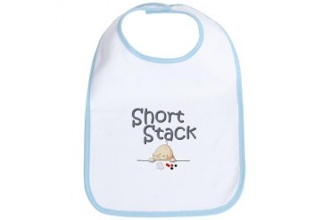 Short Stack Baby Bib by CafePress