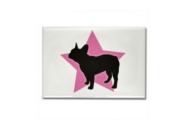 French Bulldog Pets Rectangle Magnet by CafePress