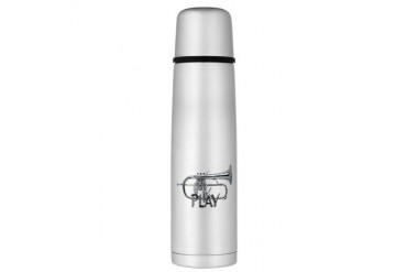 PLAY- FLUGELHORN copy.png Large Thermos Bottle Music Large Thermosreg; Bottle by CafePress