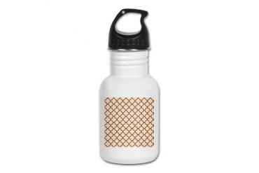 Fall Quat Print Vintage Kid's Water Bottle by CafePress