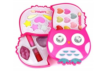 My Beauty World Night Owl Case Pretend Play Toy Make Up Case Kit