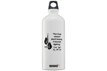 BOXING Navy Sigg Water Bottle 1.0L by CafePress