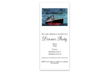 TITANIC Invitations
