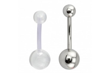 Supreme Body Jewelry 14G Belly Ring Combo Pack