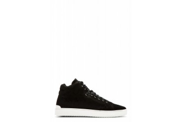 Rag And Bone Black Suede Kent High top Sneakers