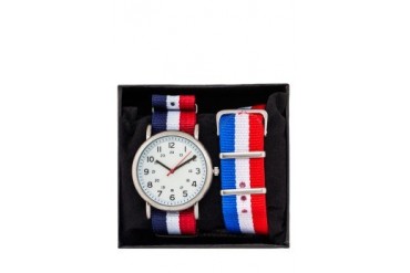 JAXON Canvas Strap Watch (Extra Strap)