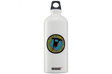 WAKEBOARD Music Sigg Water Bottle 1.0L by CafePress
