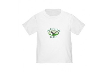 Daddy's Little Golfer Toddler T-Shirt