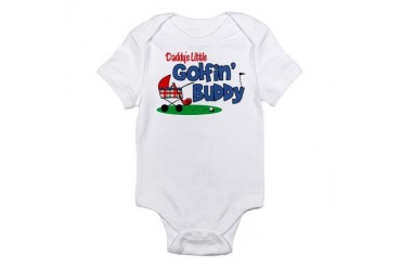 Daddy's Little Golfin' Buddy Infant Bodysuit