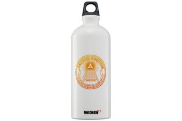 Eye of Providence 3 God Sigg Water Bottle 1.0L by CafePress