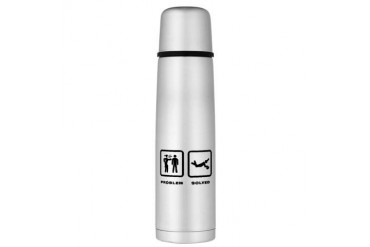 Rugby Large Thermos Bottle Funny Large Thermosreg; Bottle by CafePress