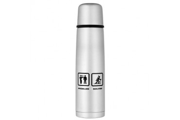 Biathlon Large Thermos Bottle Funny Large Thermosreg; Bottle by CafePress