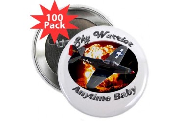 P-63 Kingcobra 2.25 Inch Button 100 pack Baby 2.25 Button 100 pack by CafePress