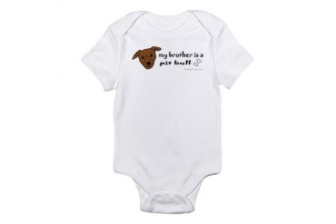 pit bull gifts Infant Bodysuit