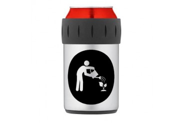 Gardening Thermos Can Cooler Humor Thermosreg; Can Cooler by CafePress