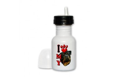 I Love My Rottweiler.png Animals Sippy Cup by CafePress