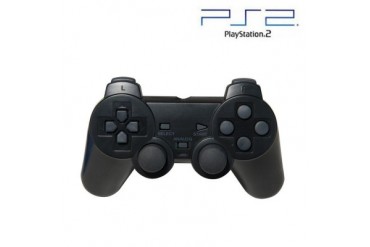 PS2 Controller (Black) For PlayStation 2