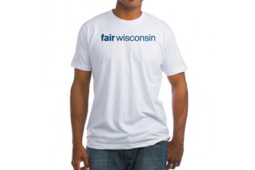 Fair Wisconsin Fitted T-Shirt