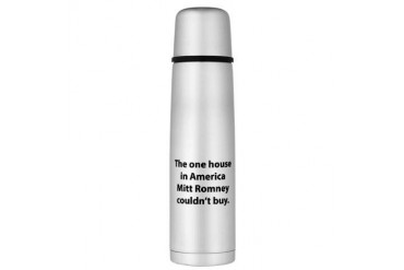 Mitt Romney White House Large Thermos Bottle Funny Large Thermosreg; Bottle by CafePress