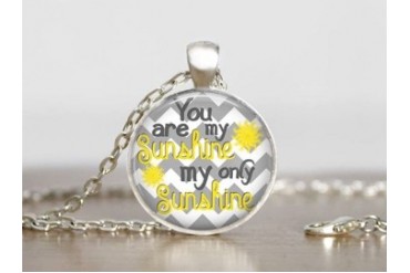 You Are My Sunshine Necklace