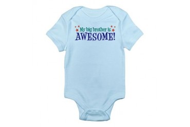 My Big Brother is Awesome Infant Bodysuit