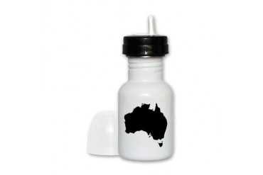 Black Australia Sippy Cup by CafePress
