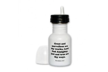 Revelation 15:3 Christian Sippy Cup by CafePress