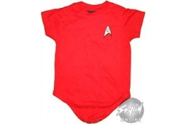 Star Trek Engineer Red Snap Suit