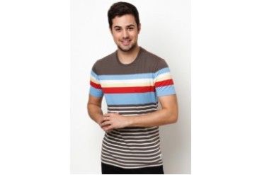 Benjur Panel Striped T-shirt