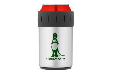 I DIDNT DO IT Thermos Can Cooler Funny Thermosreg; Can Cooler by CafePress