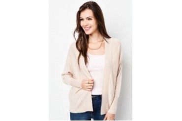 RIVER ISLAND Beige Unfastened Dolman Cardigan