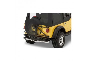 Bestop HighRock 4x4 Oversize Tire Carrier in Black 61960-01 Tire Carriers