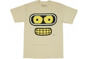 Futurama Bender Rodriguez Face T-Shirt