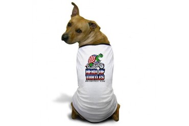 Dog Easy Crawler T-Shirt Motorcycle Dog T-Shirt by CafePress
