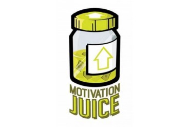 Motivation Juice Poster Print by Enrique Rodriquez Jr (12 x 18)