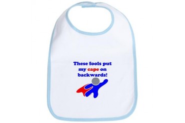 Cape On Backwards Bib