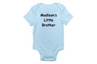 Madison's Little Brother Onesie Cool Infant Bodysuit by CafePress