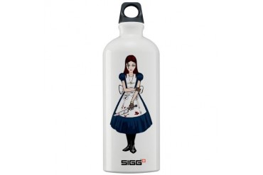Psycho Girl Art Sigg Water Bottle 1.0L by CafePress