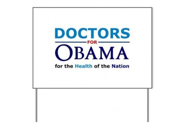 Doctors for Obama Yard Sign