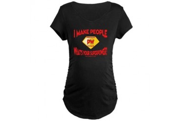 Pregnant Power Maternity Dark T-Shirt