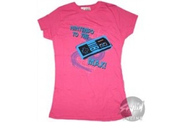 Nintendo To the Max Controller Baby Doll Tee