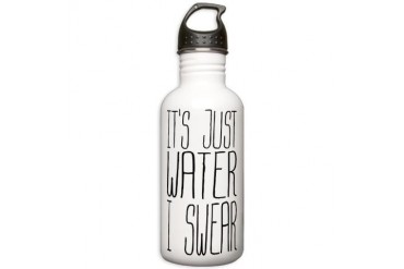 Its Just Water I Swear Water Bottle