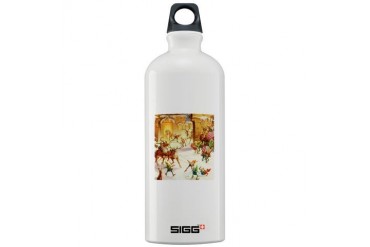 Santa's Elves at the North Pole Sigg Water Bottle Funny Sigg Water Bottle 1.0L by CafePress