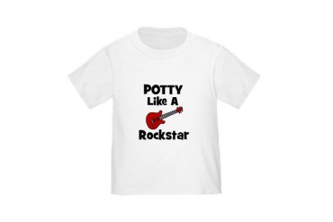 Potty Like A Rockstar with Gu Toddler T-Shi